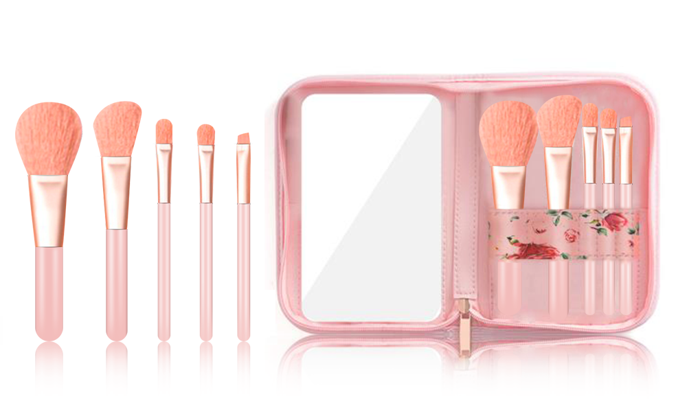 5pcs makeup brush set- new design
